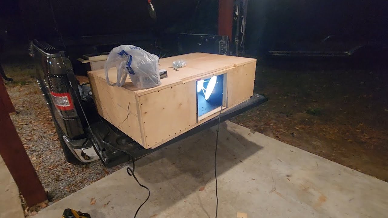 Переборка BlowThrough F150: добавление L-образных кронштейнов и второго листа березовой древесины...