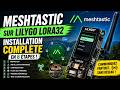 Meshtastic sur LilyGO LoRa32 : installation complète en 6 étapes !