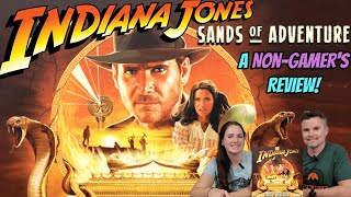 Indiana Jones: Sands of Adventure - A Non-Gamer's Review! @FunkoGamesOfficial #boardgames