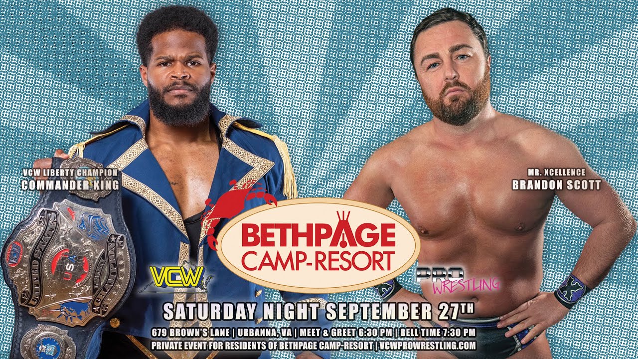 ПОЛНЫЙ МАТЧ: Брэндон Скотт против Командира Кинга | Чемпионат VCW Liberty