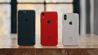 iPhone X vs XR vs 8 Plus — что взять в 2018?