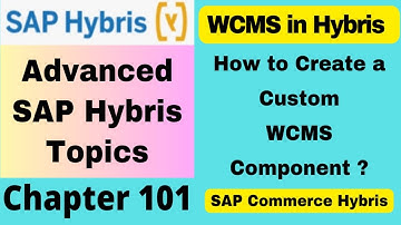 Create a Custom CMS Component in SAP Hybris | Step-by-Step WCMS Tutorial | Hybris for Beginners