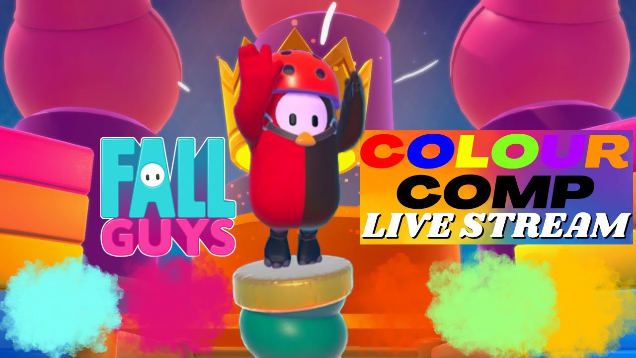 FALL GUYS | COLOUR COMP | THE VAULT | CUSTOM LOBBIES | LIVE STREAM (PS4 ...