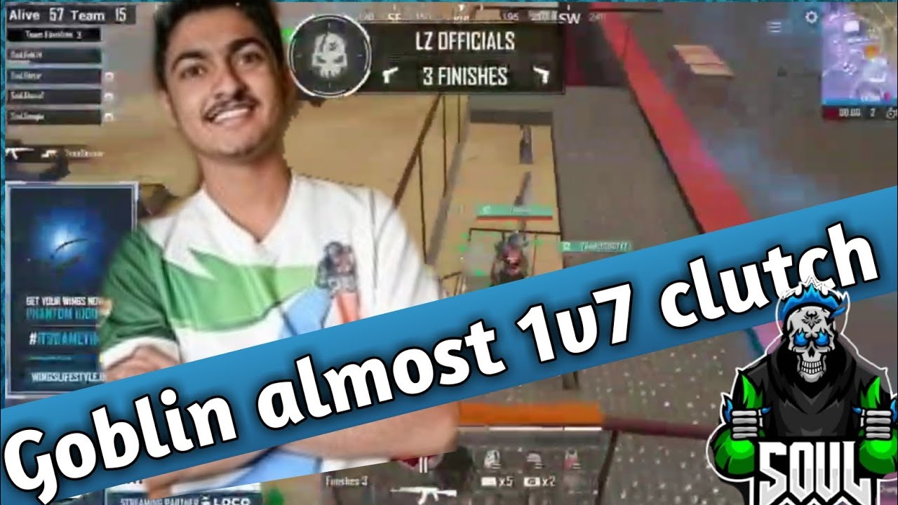 Soul Goblin 1v7 clutch in Miramar 🔥| soul Goblin Vs 7sea  fight in Miramar 🚀| soul picado fight .