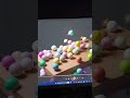 100 ball falling on a table, Blender ,creating using Scripting, #chatgpt #ai #python #3d