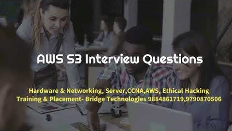 Aws S3 Interview Questions and Answer | part 2 | Aws S3 Tutorial in Tamil | Bridge Tech 9884861719