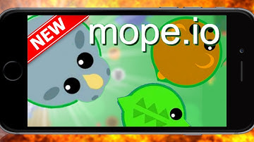 Mope.io On MOBILE!! | New Agar.io With Animals On Mobile!! | Mopeio IOS/Android!