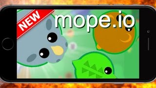 Mope.io On MOBILE!! | New Agar.io With Animals On Mobile!! | Mopeio IOS/Android!
