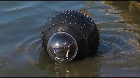 Spherical, Amphibious Robot In Action | GuardBot