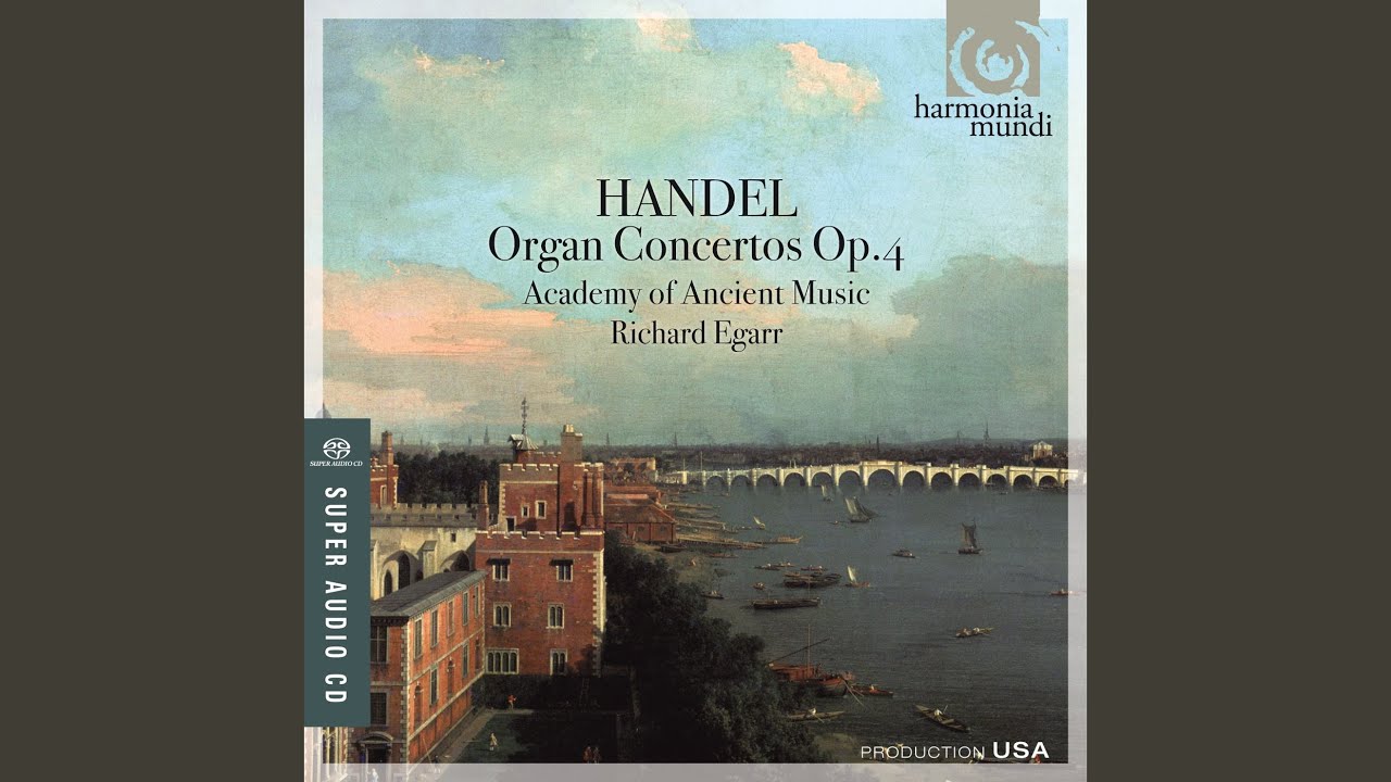 Organ Concerto in G Minor, Op. 4, No. 1: II. Allegro