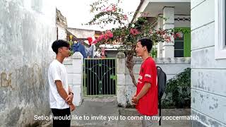 M Ridho Perdana. Soccermatch Invitation