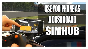 How To Set Up SimHub Dashboard On Your Phone