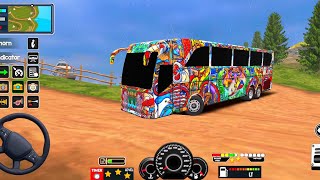 Coach Bus Simulator IndiaOff-road🚧 Driving Bus Game | New Update 2026 Full Gameplay Video Part #515 screenshot 2