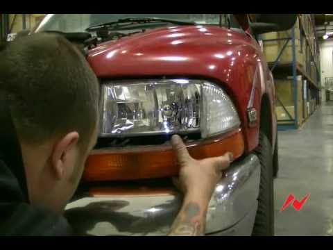 Anzo USA 1997-2004 Dodge Dakota Crystal Headlight