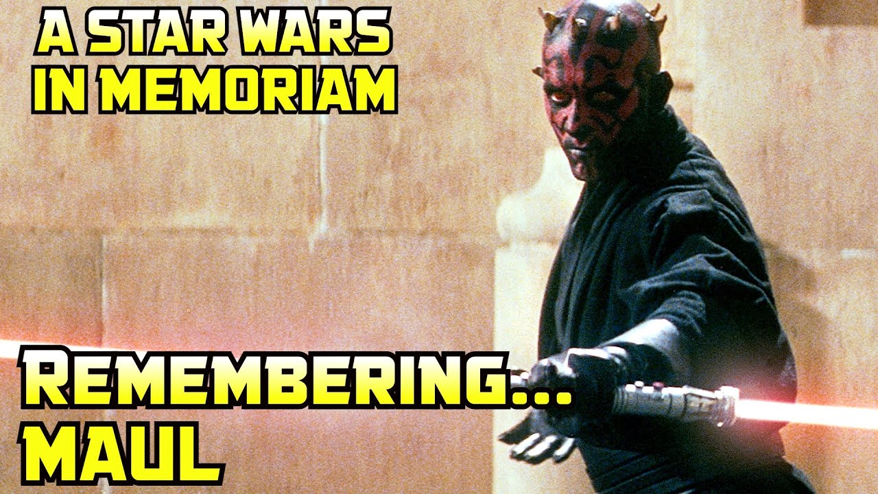 TRIBUTE TO DARTH MAUL - Star Wars In Memoriam - YouTube