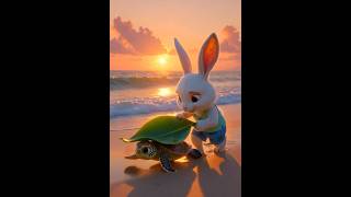 “A small hero for a tiny life 🐰🐢💛”.           @HappyKidswod.29
