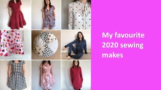 My favourite 2020 sewing makes