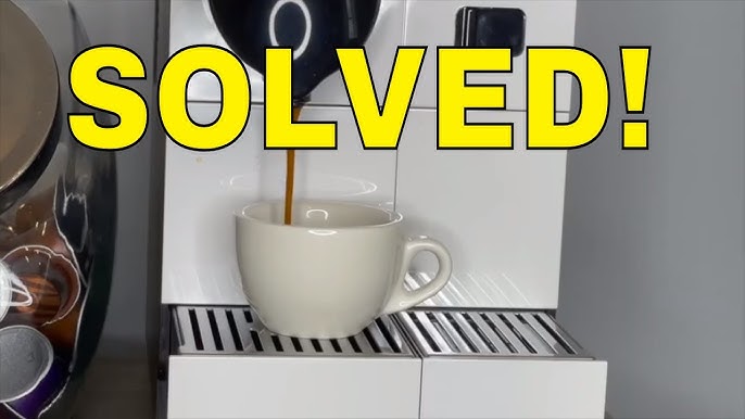 Delonghi Lattissima Nespresso Machine Won't Puncture Cup: Fix It!