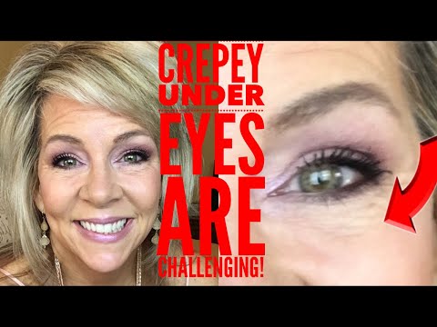 Over 50: My New Under Eye Crepey Eye Fix