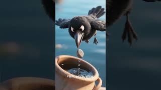 The Clever Crow Amazing Story of Intelligence & Patience for Kids! #story #moralstories  #storytime