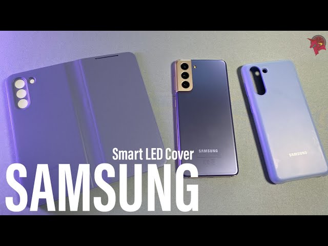 Galaxy S21 Smart Led Cover Youtube