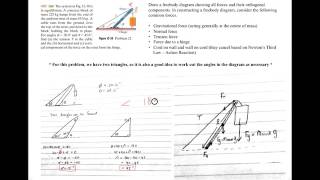 Physics Equilibrium Problem Solving
