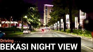 Keliling Kota Bekasi Malam Hari | Suasana Malam SUMMARECON BEKASI