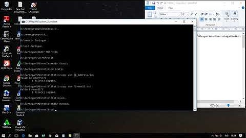 Cara Membuat Folder dan File menggunakan CMD dengan mudah