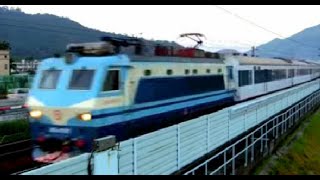{ICTT} SS8 0181 hauling Z815 Guangzhou Through Train passing Tai Hang