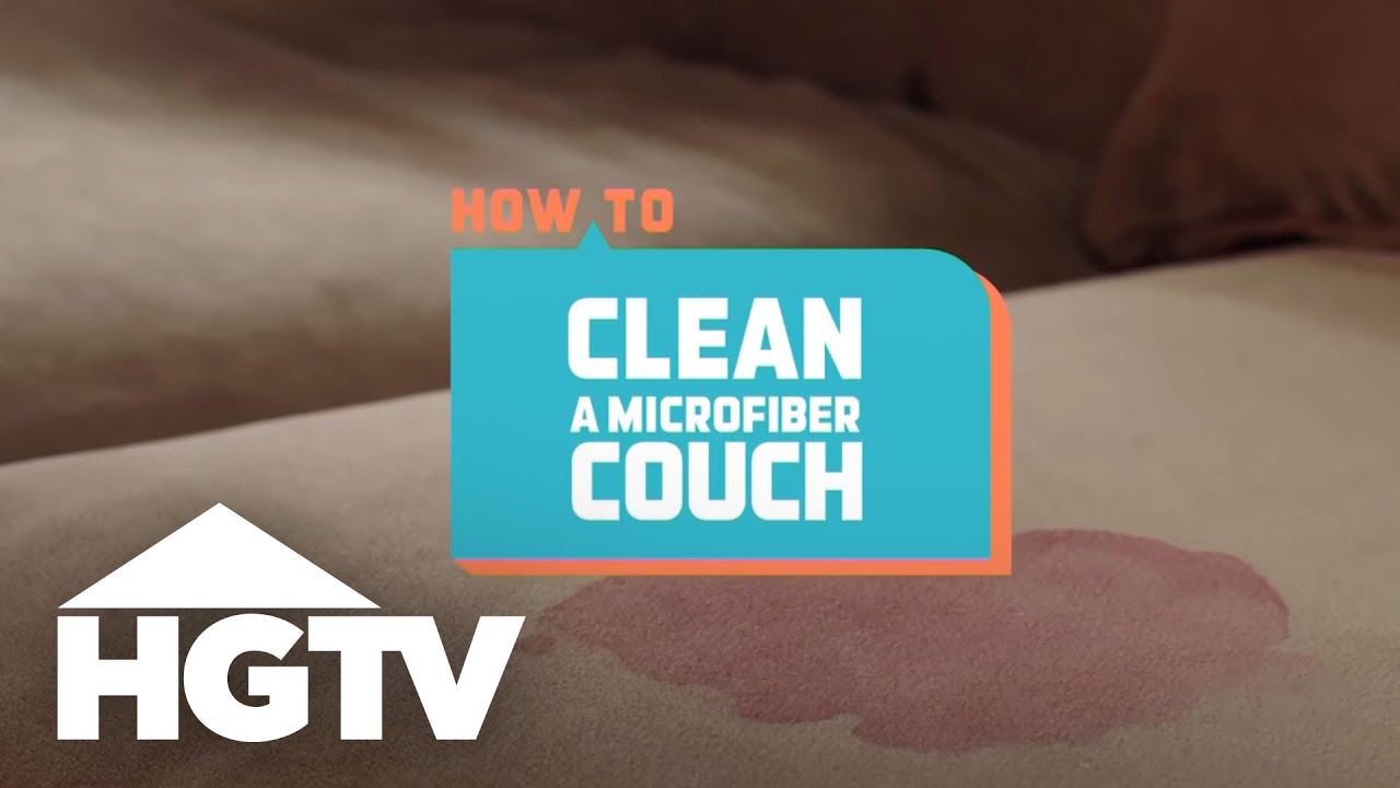 BEST WAY TO CLEAN YOUR COUCH SOFA MICROFIBER FOR AMAZING RESULTS