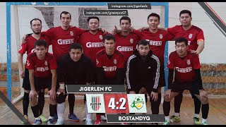 Jigerlen vs Bostandyq (4:2) Обзор матча