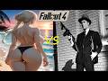 Triggermen platoon enforces anti-degeneracy laws on Nudist beach | Fallout 4 AI Battles ( 500+ NPC)