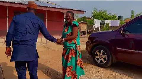 Toyin Abraham's Mum Rejoices As Daughter's Husband, Kolawole Ajeyemi Gifts Her A Car