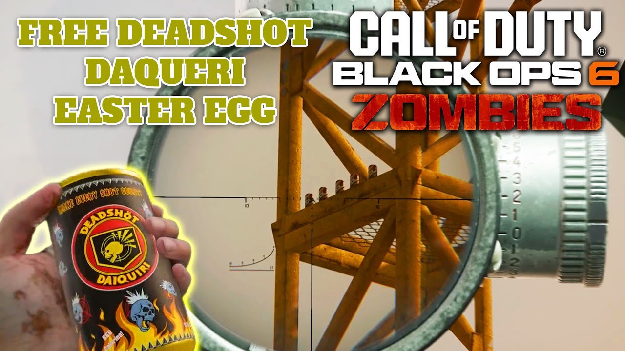 How To Get A Free Deadshot Daqueri Perk Easter Egg On The Reckoning Easter Egg - Black Ops 6 Zombies