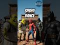 Spidey Donato and Friends #shorts #marvel #dance