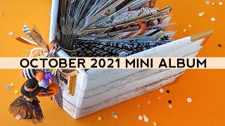 October 2021 Mini Album Flip Through