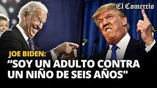 JOE BIDEN lanza DUROS COMENTARIOS a su rival DONALD TRUMP en cena de la Casa Blanca | El Comercio