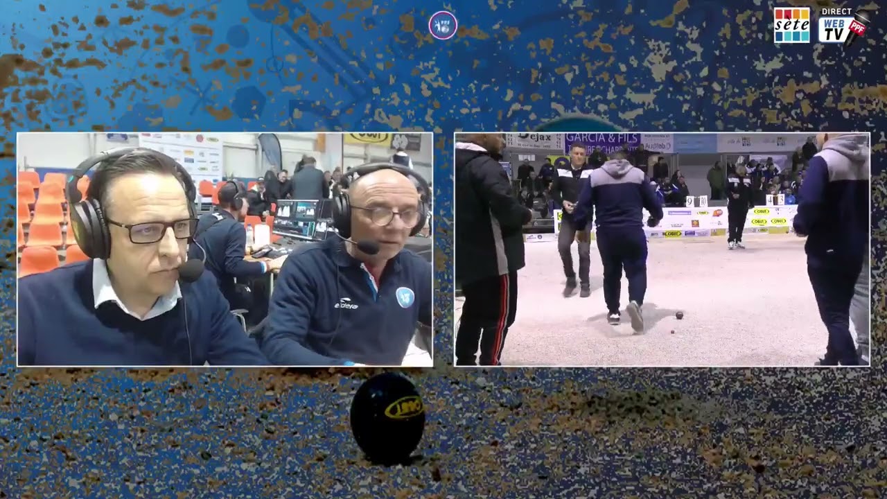 Miniature : PPF Tour 2023 Sète 16ème de Finale International Equipe BONETTO contre équipe CORTES