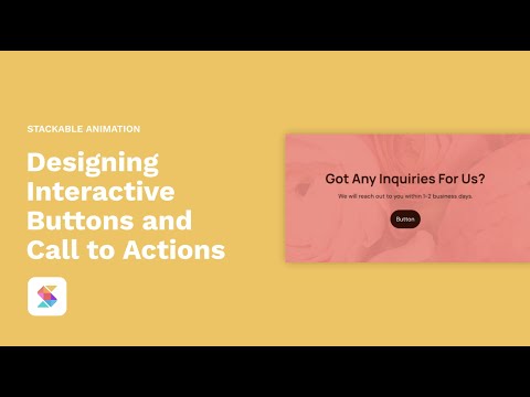 Stackable: Design Interactive Buttons and Call to Actions