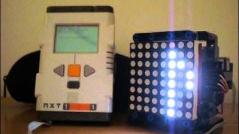 Mindstorms NXT RGB Message Board(With I2C interface)