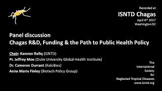 Panel discussion: Chagas R&D, funding and the path to public health policy