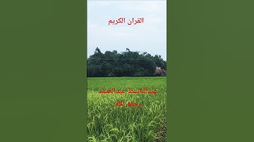 القران الكريم بصوت الشيخ عبدالباسط عبدالصمد رحمه الله عليه