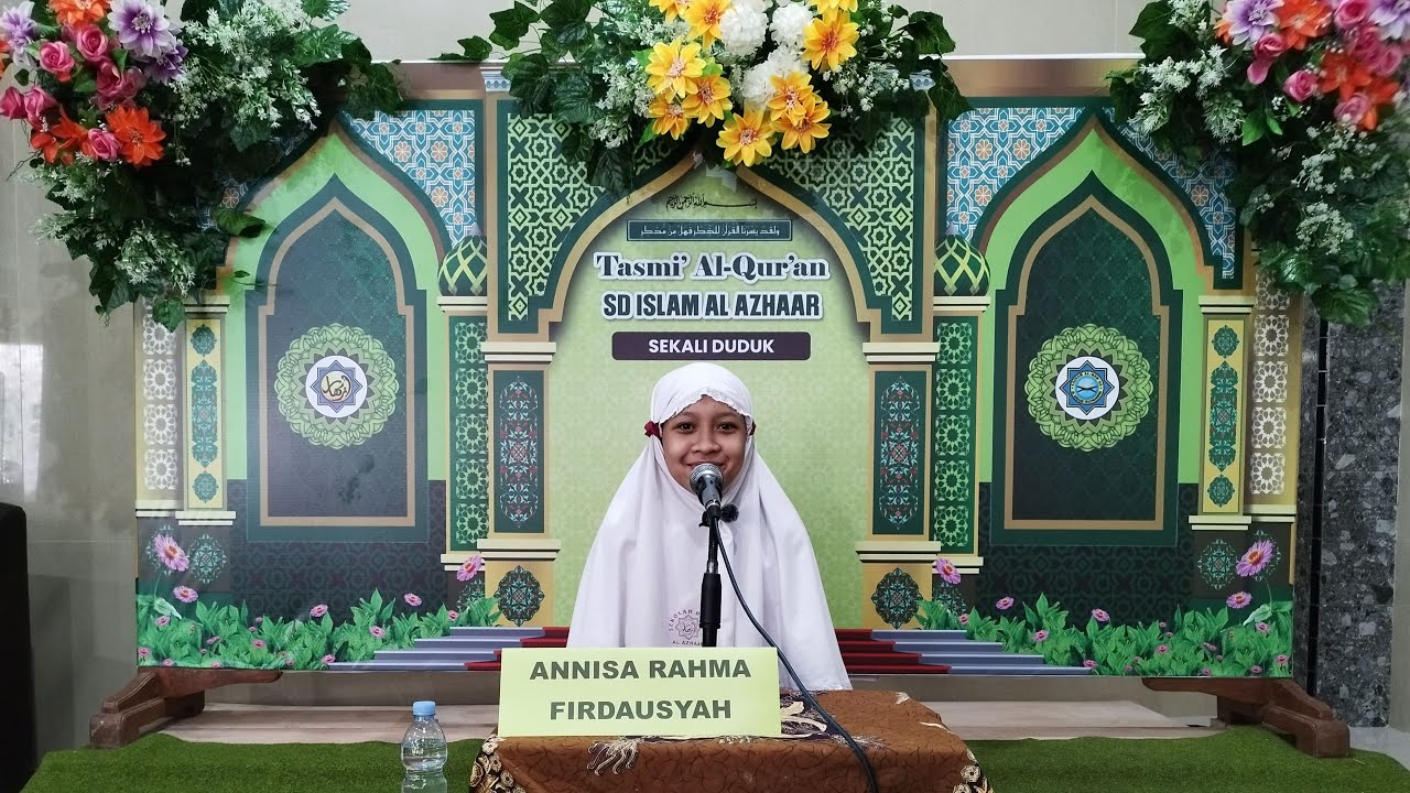Tasmi' Akbar Hafalan Al Qur'an Ananda Annisa Rahma Firdausyah Kelas 6 ...
