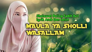 Sholawat Burdah | MAULA YA SHOLLI WASALIM (Lirik Arab, Latin & Terjemahan) Cover by Wina Assuban