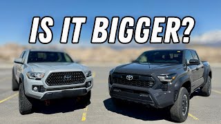 I measure the NEW & OLD Toyota Tacoma