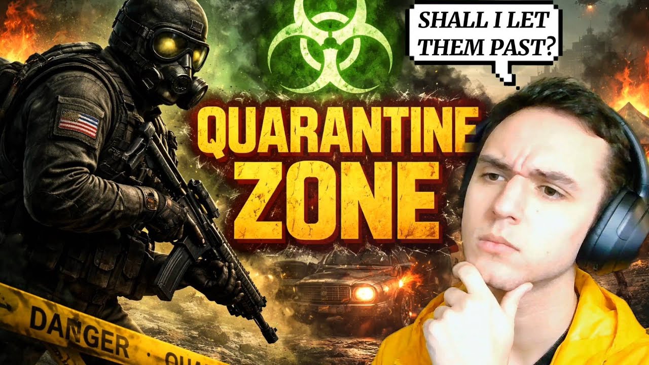 Quarantine zone was SUPER chaotic .