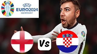 England vs Croatia. Euro 2024 Game 5!