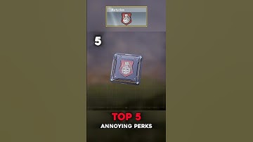 Top 5 Most Annoying Perks In Cod Mobile! 💔