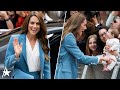 Kate Middleton Meets w/ Children In Italy During 1st Overseas Trip Since Cancer Diagnosis