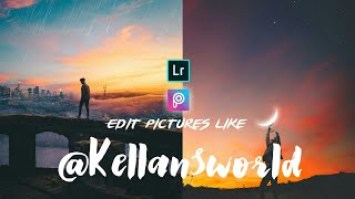 How to edit pictures like @kellansworld 🔥🔥| Visual Arts like Kellen hendry | Picsart Tutorial